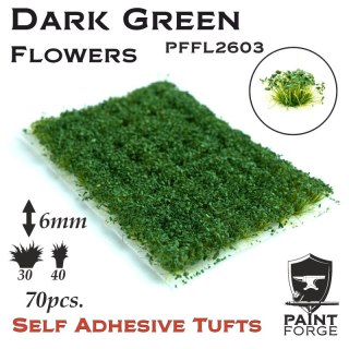 Paint Forge PFFL2603 Dark Green Flowers 6 mm