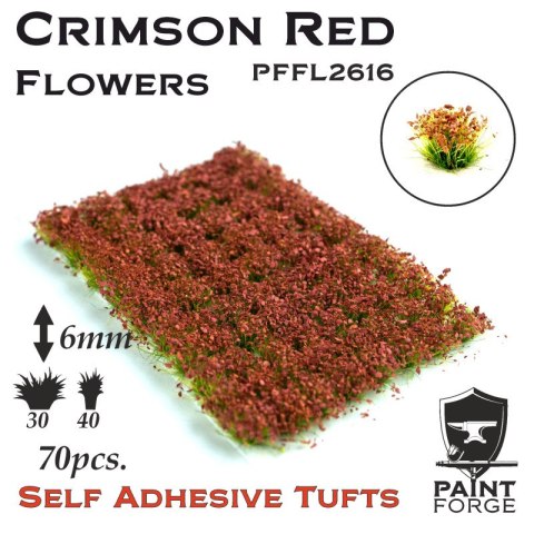 Paint Forge PFFL2616 Crimson Red Flowers 6 mm