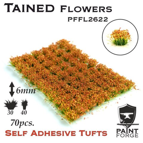 Paint Forge PFFL2622 Tained Flowers Flowers 6 mm