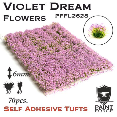 Paint Forge PFFL2628 Violet Dream Flowers 6 mm