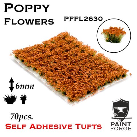 Paint Forge PFFL2630 Poppy Flowers 6 mm Paint Forge PFFL2630 Poppy Flowers 6 mm