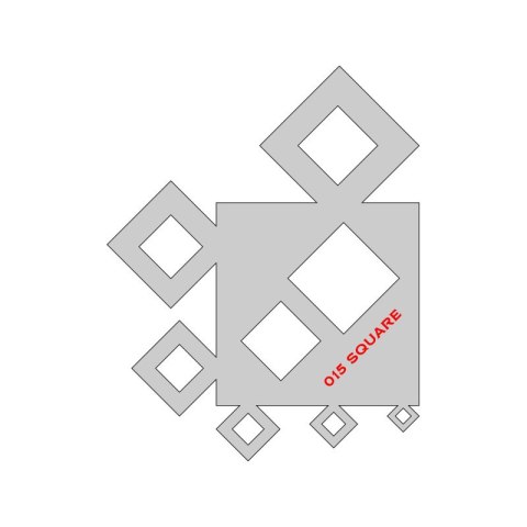 Paint Forge PFST015L Square Stencils L Paint Forge PFST015L Square Stencils L