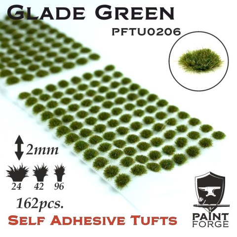 Paint Forge PFTU0206 Glade Green Grass Tufts 2 mm Paint Forge PFTU0206 Glade Green Grass Tufts 2 mm