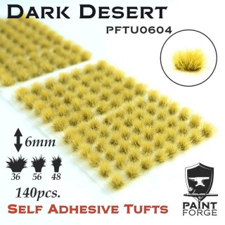 Paint Forge PFTU0604 Dark Desert Grass Tufts 6 mm