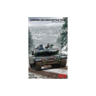 RFM-5066 Leopard 2A6 Main Battle Tank with Full Interior