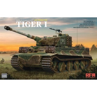 RFM-5080 Tiger I Late Production Zimmerit & Full Interior
