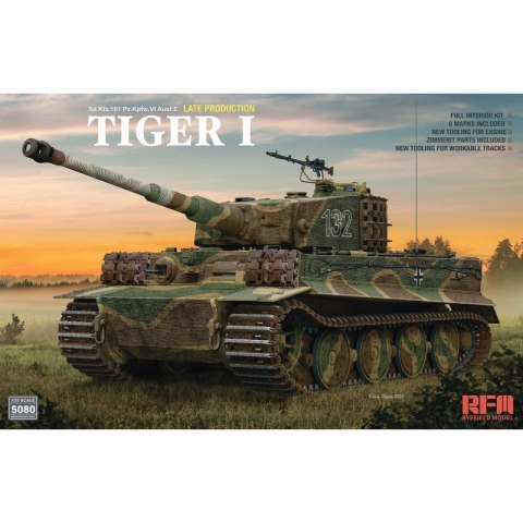 RFM-5080 Tiger I Late Production Zimmerit & Full Interior RFM-5080 Tiger I Late Production Zimmerit & Full Interior
