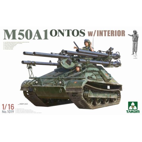 Takom 1019 1/16 M50A1 Ontos w/Interior