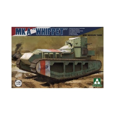 Takom 2025 Whippet Mk A WWI Medium Tank