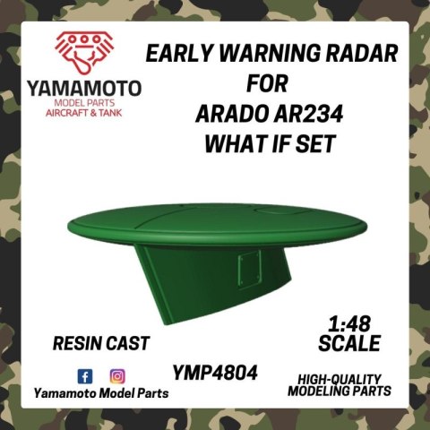 Yamamoto YMP4804 Early Warning Radar for Ar 234 1:48 What If Set