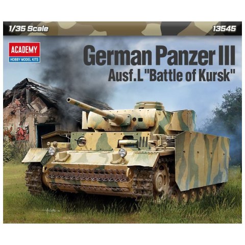 Academy 13545 German Panzer III Ausf. L Battle of Kursk - 1/35