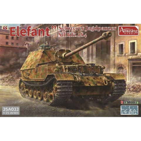 Amusing 35A033 Elefant Schwerer Jagdpanzer Sd.Kfz.184