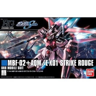 Bandai 59167 HGCE 1/144 MBF-02+AQM / E-X01 STRIKE ROUGE ID [ ]