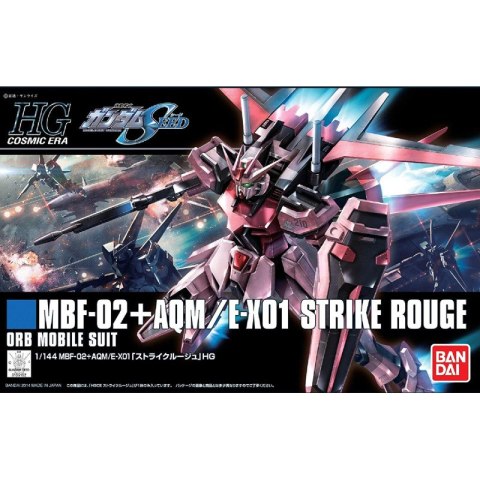 Bandai 59167 HGCE 1/144 MBF-02+AQM / E-X01 STRIKE ROUGE ID [ ]