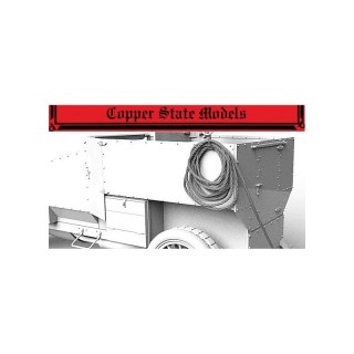 Copper State Models A35-025 Tow Ropes