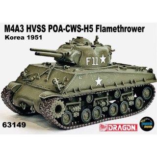 Dragon Armor 63149 M4A3 HVSS POA-CWS-H5 Flamethrower Korea 1951