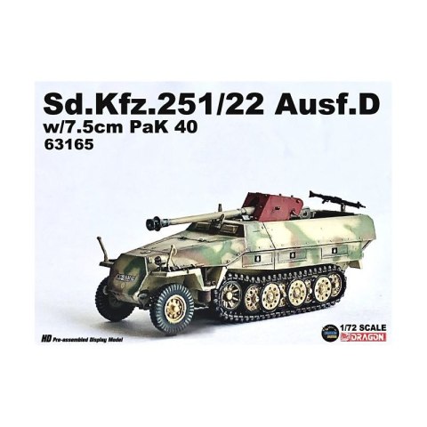 Dragon Armor 63165 Sd.Kfz.251/22 Ausf.D w/7,5 cm PaK 40