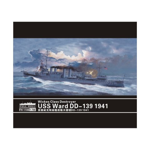 Flyhawk FH1106 Wickes Class Destroyer USS Ward DD-139 1941