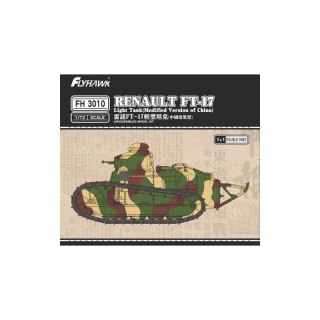 Flyhawk FH3010 Renault FT-17 Light Tank (Modified Versi on of China)