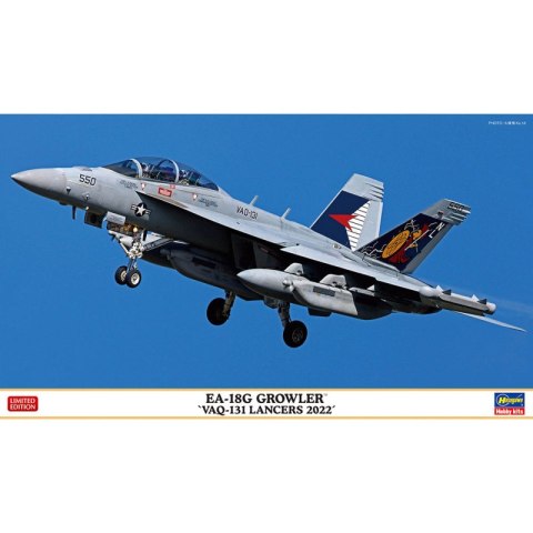 Hasegawa 02432 EA-18G Growler 'VAQ-131 Lancers 2022' Hasegawa 02432 EA-18G Growler 'VAQ-131 Lancers 2022'