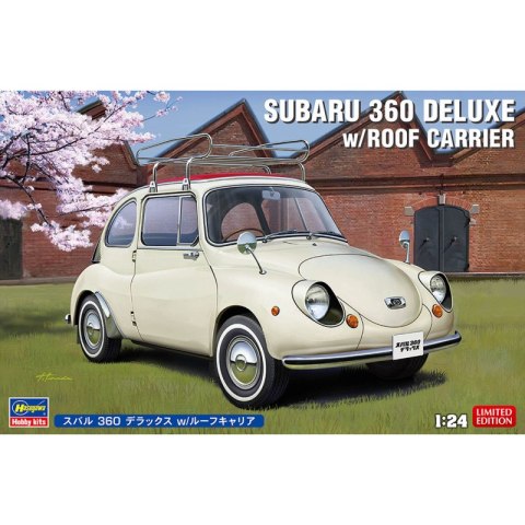 Hasegawa 20622 Subaru 360 Deluxe w/Roof Carrier