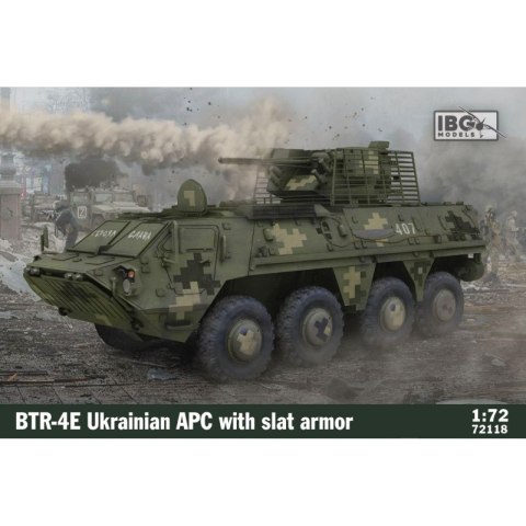 IBG 72118 BTR-4E Ukrainian APC with Slat Armor