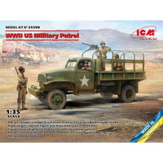 ICM 35599 WWII US Military Patrol