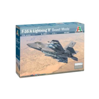 Italeri 1464 1/72 F-35 A Lightning II Beast Mode CTOL Version