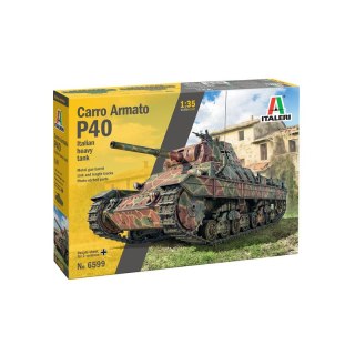 Italeri 6599 1/35 Carro Armato P40 Italian Heavy Tank
