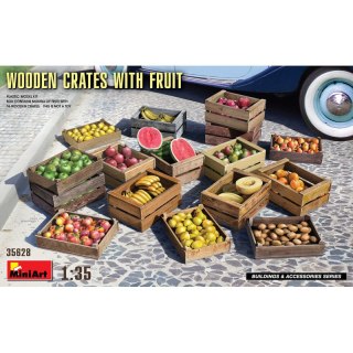 Mini Art 35628 Wooden Crates with Fruit