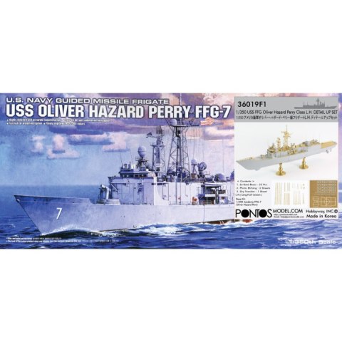 Pontos 36019F1 USS FFG Oliver Hazard Perry Class Detail up set Plus Kit 1/350 Pontos 36019F1 USS FFG Oliver Hazard Perry Class Detail up set Plus Kit 1/350