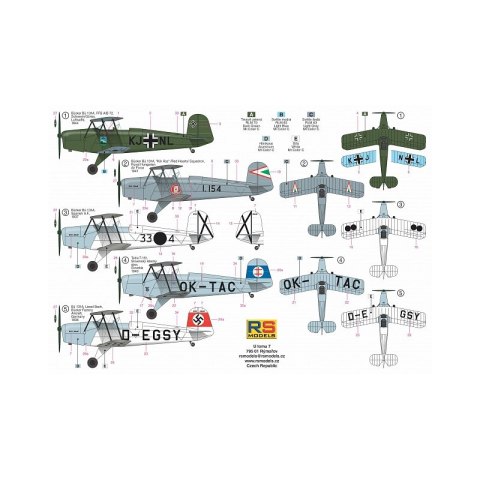 RS Models 92192 Bucker Bu-131 A Jungmann