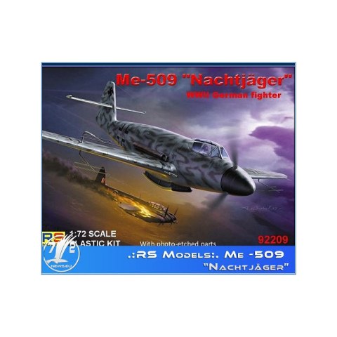 RS Models 92209 Me-509 Nachtjager 1/72