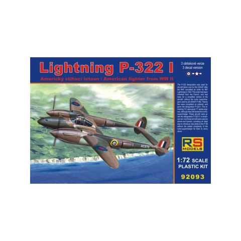 Rs Models 92093 P-322 I Rs Models 92093 P-322 I