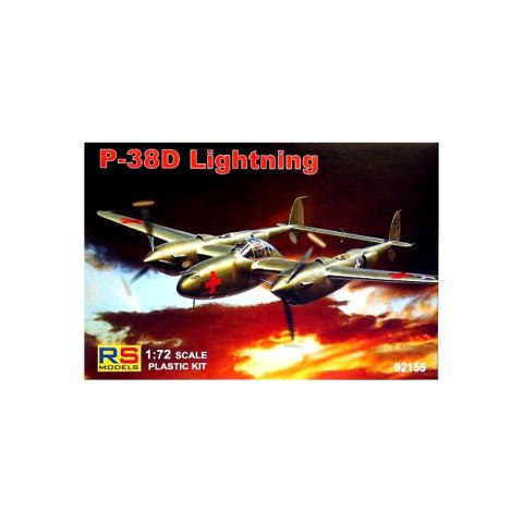 Rs Models 92155 P-38 D Lightning