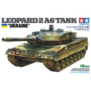 Tamiya 25207 1/35 Leopard 2 A6 Tank "Ukraine"