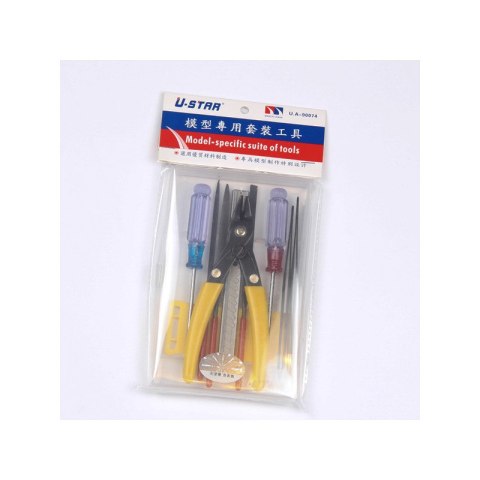 U-STAR UA-90074 Modeling Tool Set 10 in 1