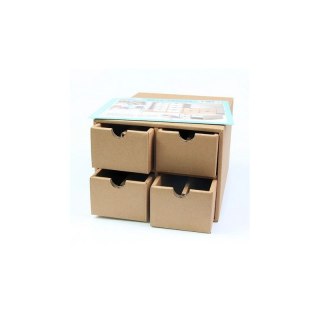 U-STAR UA-90077 Storage Box, Cardboard Paint Bottle Storage Box)