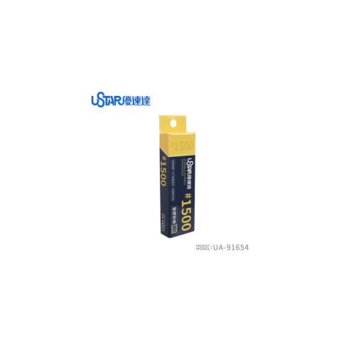 U-STAR UA-91654 1500# Pre-Cut Adhesive Sandpaper U-STAR UA-91654 1500# Pre-Cut Adhesive Sandpaper