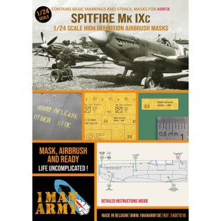 1 Man Army 24DET016 Supermarine Spitfire Mk IXc (Airfix)