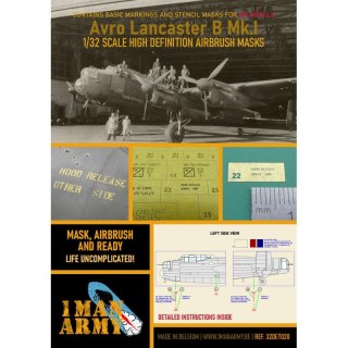 1 Man Army 32DET020 Avro Lancaster B Mk I (HK Models)