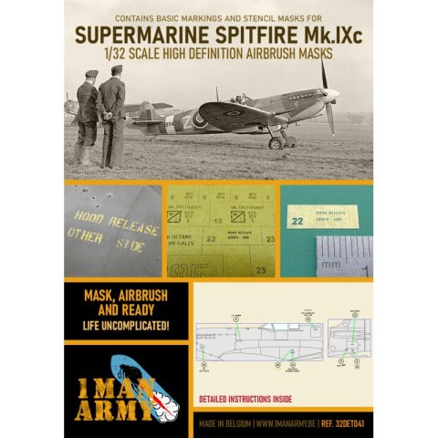 1 Man Army 32DET041 Supermarine Spitfire Mk IXc