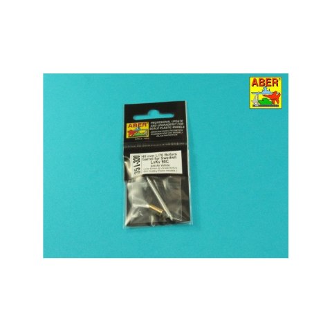 Aber 35 L-320 Lufa 40 mm do L/70 Bofors do LvKv 90C (Hobby Boss)