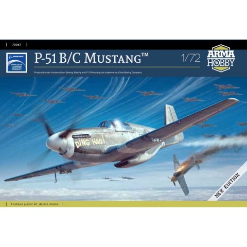 Arma Hobby 70067 P-51 B/C Mustang 1/72