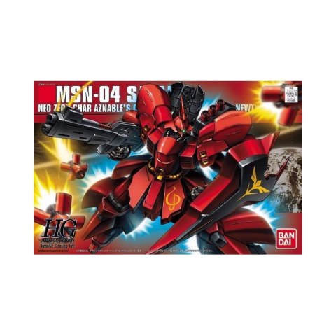 Bandai 55612 HGUC 1/144 MSN-04 SAZABI METALLIC COATING VER. GUN55612