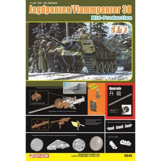 Dragon 6845 Jagdpanzer/Flammpanzer 38 Mid-Production