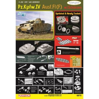 Dragon 6975 1/35 Pz.Kpfw.IV Ausf.F1(F) w/Schurzen