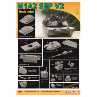 Dragon 7615 1/72 M1A2 SEP V2 Abrams