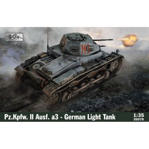 IBG 35078 Pz.Kpfw. II Ausf. a3 - German Light Tank IBG 35078 Pz.Kpfw. II Ausf. a3 - German Light Tank