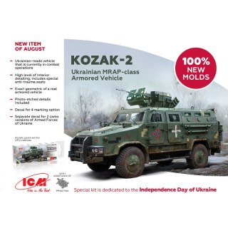 ICM 35014 Kozak-2 Ukrainian MRAP-Class Armored Vehicle